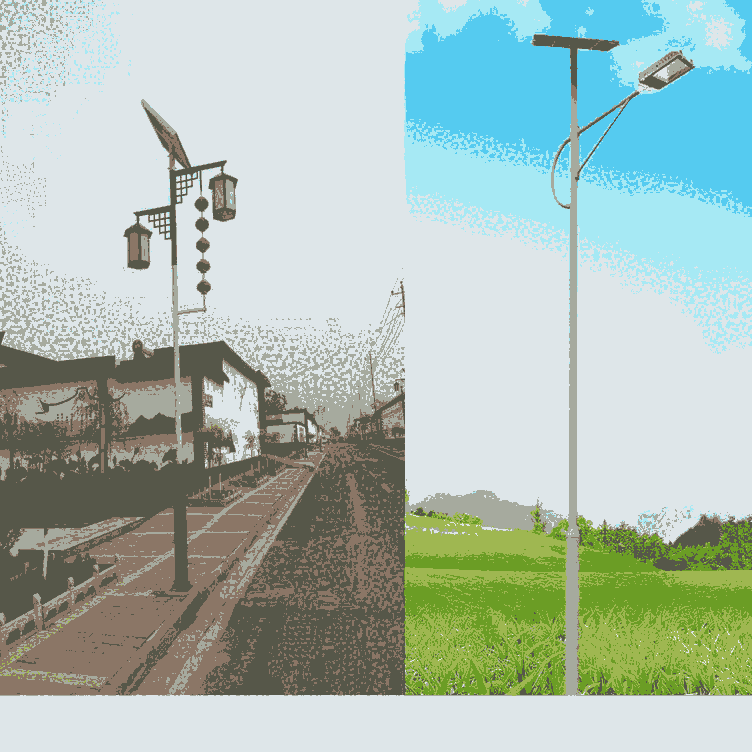 新農(nóng)村太陽(yáng)能路燈款式新穎廠區(qū)專用接受定制